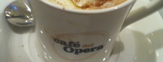 Café del Ópera is one of Helados en Santiago.