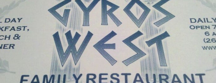 Gyros West is one of Billさんのお気に入りスポット.