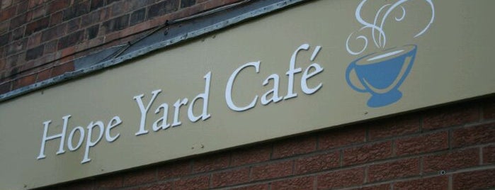 Hope Yard Cafe is one of Top picks for Cafés.