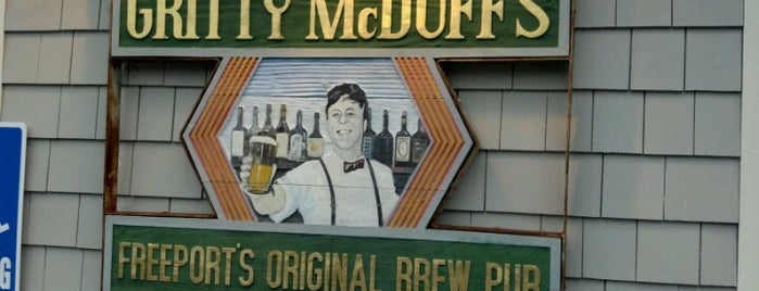 Gritty McDuff's is one of Maine Brewpubs.