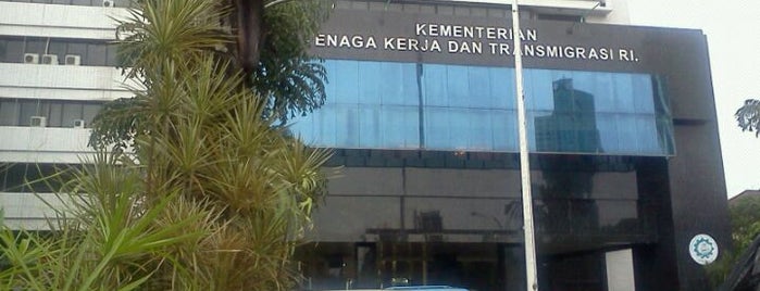 Kementerian Tenaga Kerja dan Transmigrasi RI is one of Jakarta Govermment.