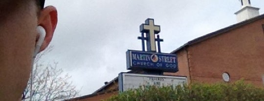 Martin Street Church of God is one of Chester'in Beğendiği Mekanlar.
