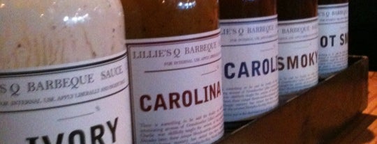 Lillie's Q is one of 100 Best things we ate (and drank) in 2011.