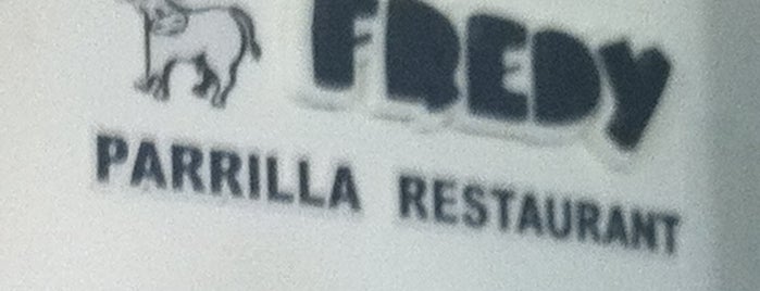 Freddy Restaurant Parrilla is one of Tempat yang Disukai Rich.
