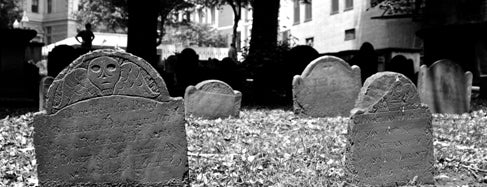 King's Chapel Burying Ground is one of IWalked Boston's North Downtown (Self-guided tour).