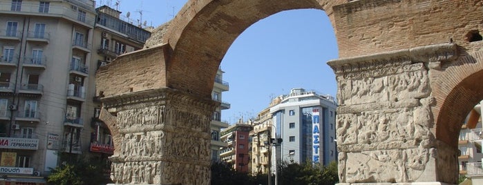 Arco de Galério is one of Sightseeing Thessaloniki.
