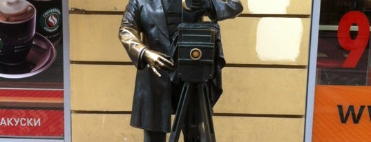 Памятник фотографу is one of Места где сбываются желания. Санкт-Петербург.