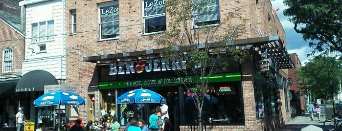 Ben & Jerry's is one of Burlington, Vermont.