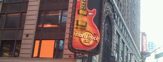Hard Rock Cafe is one of New York City.