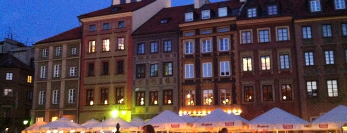 Рыночная площадь Старого города is one of Warsaw on 4sq #4sqCities.