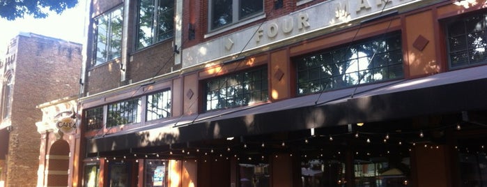 Cafe Four and the Square Room is one of สถานที่ที่ Vernard ถูกใจ.