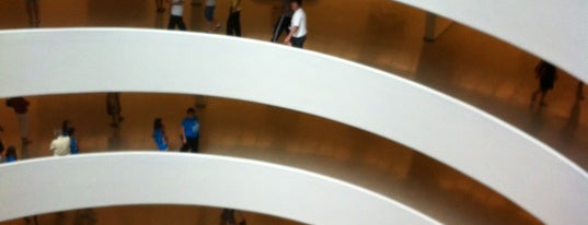 Solomon R Guggenheim Museum is one of NYC I see.