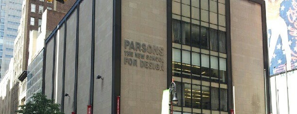 Parsons School of Design is one of NYC.