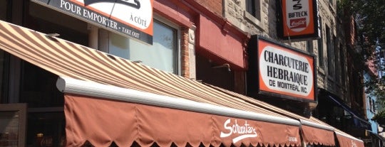 Schwartz's Montreal Hebrew Delicatessen is one of Montreal.