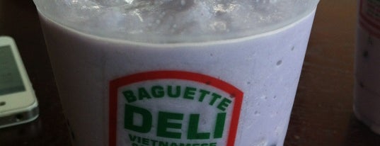 Baguette Deli is one of BOBA TIME!!!!.