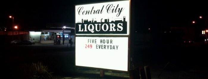 Central City Liquors is one of Eating, Drinking and Where to go Inbetween.