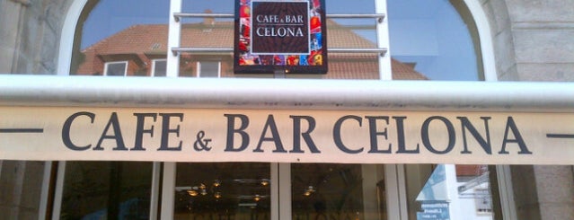 Cafe & Bar Celona is one of Tempat yang Disukai Anja.