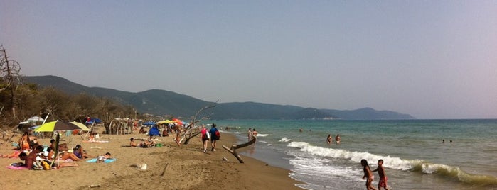 Spiaggia di Marina di Alberese is one of Lieux sauvegardés par Andrea.