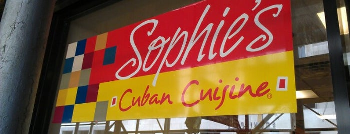 Sophie's Cuban Cuisine is one of The City That Never Sleeps.