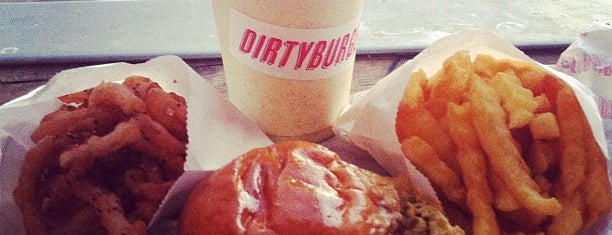 Dirty Burger is one of Tempat yang Disimpan N..