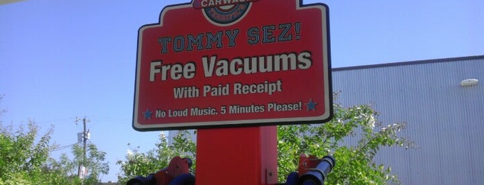 Tommy Terrific's Carwash is one of John’s Liked Places.