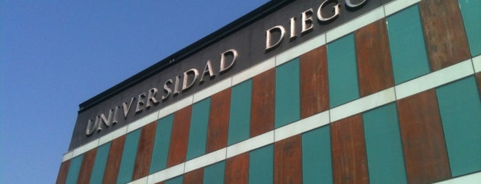 Universidad Diego Portales (Sedes en Santiago)