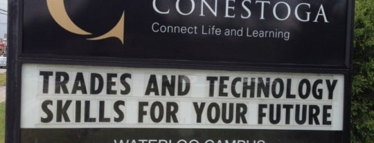 Conestoga College is one of Tempat yang Disimpan Deborah Lynn.
