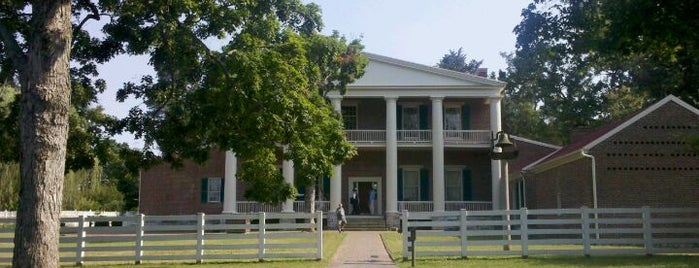 The Hermitage is one of Nashville.
