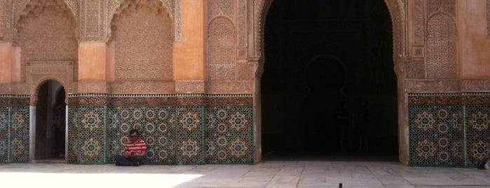 Medersa Ben Youssef is one of Magic Marrakech.