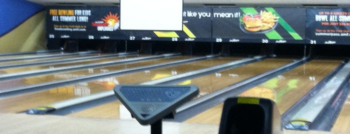 AMF Strike 'N Spare Lanes is one of Santosh’s Liked Places.