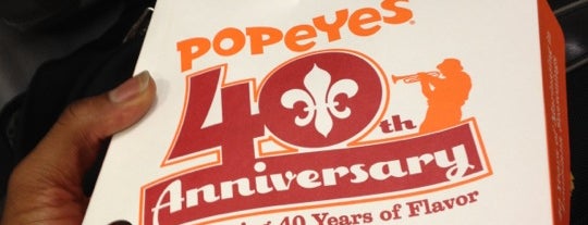 Popeyes Louisiana Kitchen is one of Lugares favoritos de Sean.