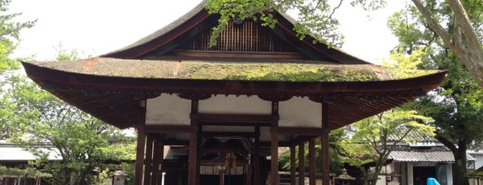 Shimogoryo Shrine is one of kyoto.