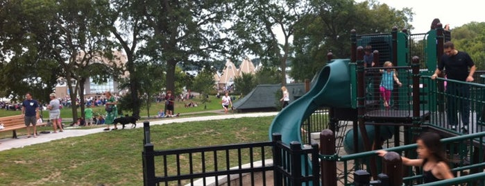 Lake Harriet Playground is one of Fun with Kids Near Kingsfield.