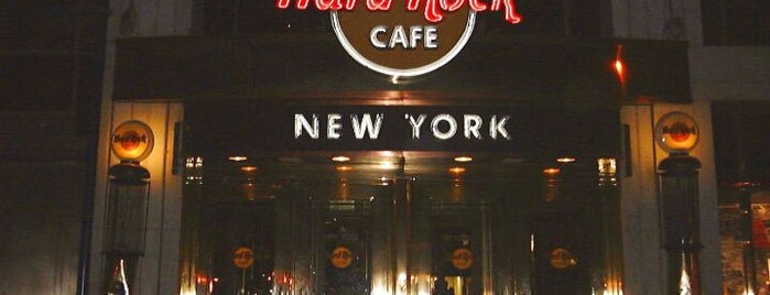 Hard Rock Cafe is one of #nyc12.