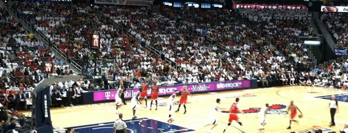 State Farm Arena is one of NBA Arena Guide.