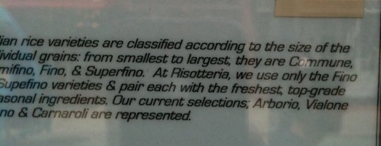 Risotteria is one of Gluten Free in NYC!.