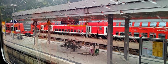 Bahnhof Garmisch-Partenkirchen is one of Lugares favoritos de Melissa.