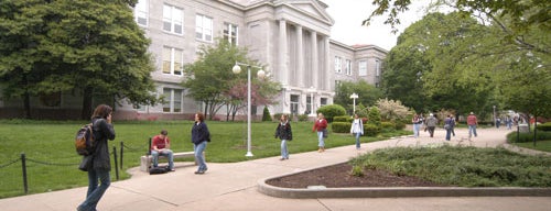 Missouri State University is one of College Love - Which will we visit Fall 2012.