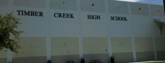 Timber Creek High School is one of Tempat yang Disukai John.