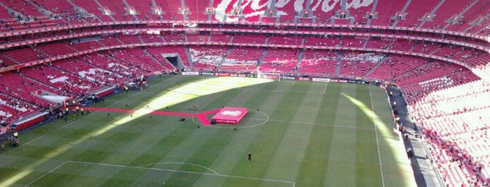 Estádio do Sport Lisboa e Benfica is one of Football Stadiums to visit before I die.