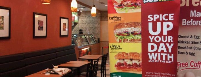 SUBWAY is one of Favourite Hang Out.