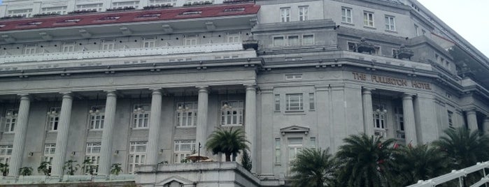 The Fullerton Hotel is one of Singapore Civic District Trail.