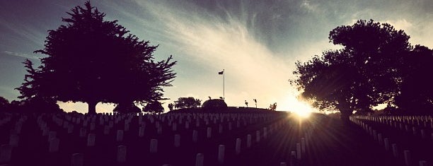 Golden Gate National Cemetery is one of United States National Cemeteries.