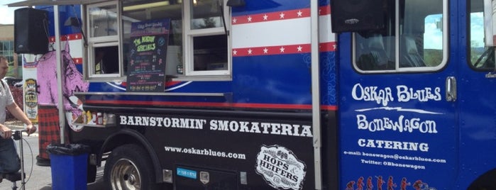 Oskar Blues Bonewagon is one of Food trucks.