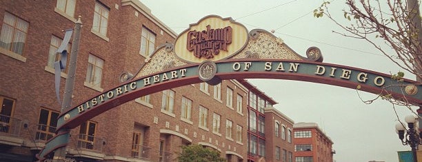 The Gaslamp Quarter is one of San Diego.