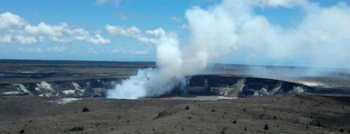 Hawai'i Volcanoes National Park is one of Hawaii (island).