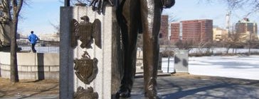 Maurice J. Tobin Statue is one of IWalked Boston's Public Art (Self-guided Tour).