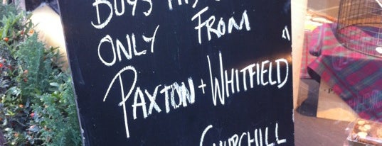 Paxton & Whitfield is one of Shopping London.