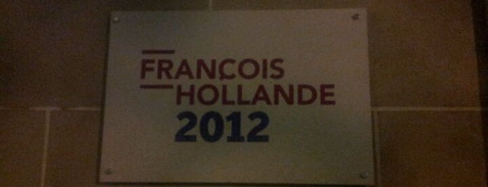 QG de campagne de François Hollande is one of Parigi.