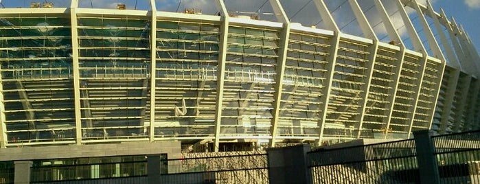 НСК «Олімпійський» / Olimpiyskiy Stadium is one of Stadiony EURO 2012 Polska Ukraina.